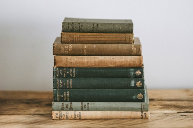 A stack of books 