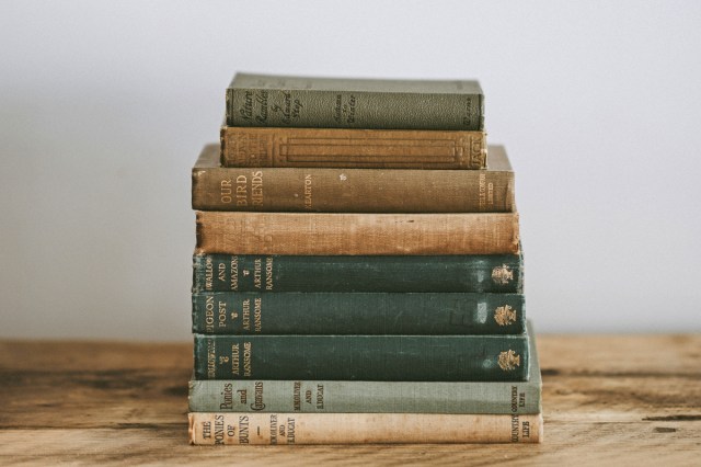 A stack of books 