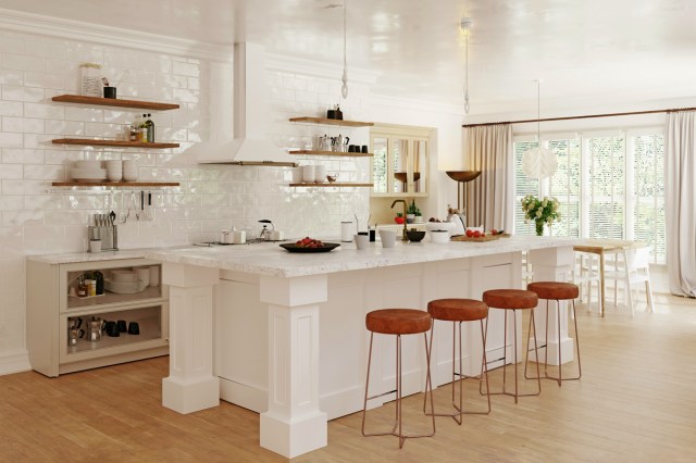 A kitchen interior