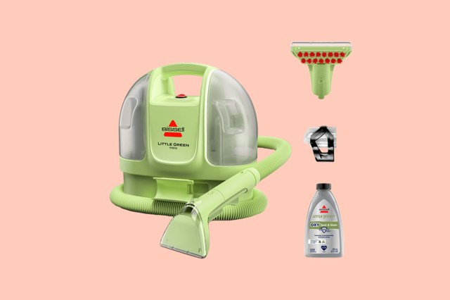 The Bissell Little Green Mini Carpet Cleaner